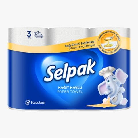 سيلباك مناديل مطبخ عدد 3