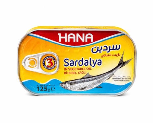 هنا سردين حلو 125 غرام