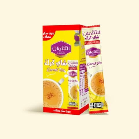 السمان شاي كرك بدون سكر 13 غرام