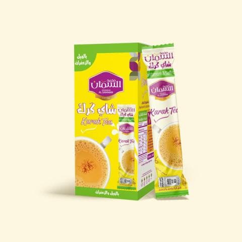 السمان شاي كرك بالهيل والزعفران 20 غرام