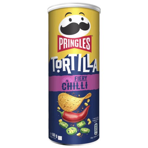 PRİNGLES TORTİLLA FIERY CHILLI 160 G