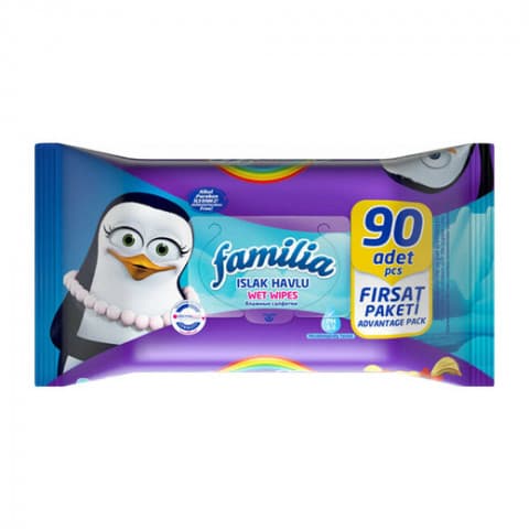 فاميليا مناديل معطرة لافاندر عدد 90