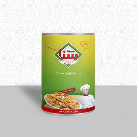 سنا سمن نباتي 2 لتر