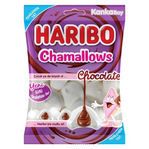 HARIBO CHAMALLOWS CHOCOLATE 62 G