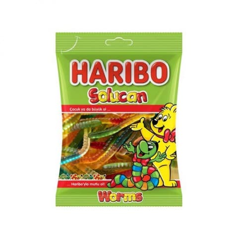 HARIBO SOLUCAN WORMS 80 G
