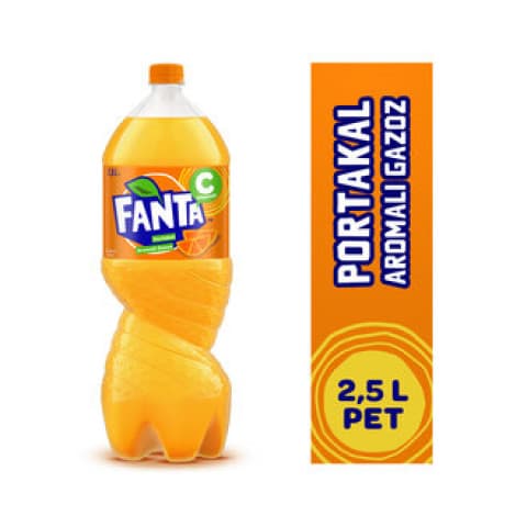 FANTA PORTAKAL 2.5 L