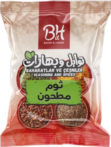 بدري وهنية ثوم مطحون 80 غرام