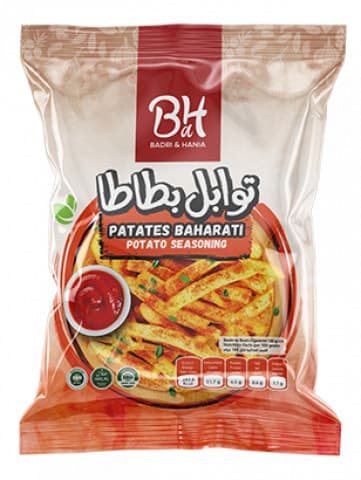 بدري وهنية توابل البطاطا 80 غرام