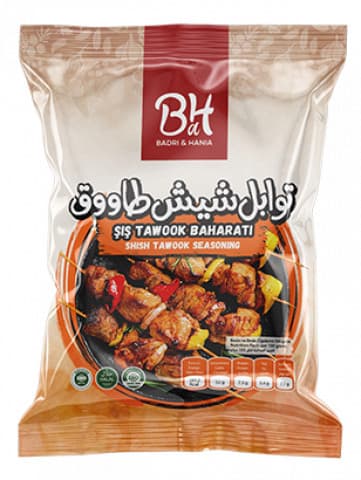 بدري وهنية توابل شيش طاووق 80 غرام