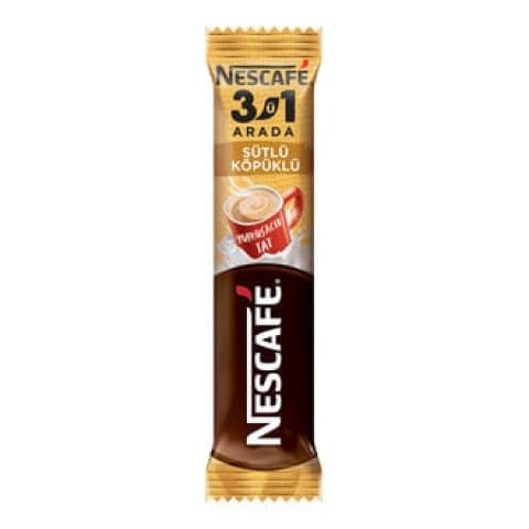 NESCAFE 3 IN 1 SÜTLÜ KÖPÜKLÜ 17.4 G
