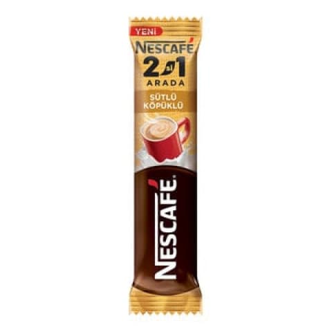 NESCAFE 2 IN 1 SÜTLÜ KÖPÜKLÜ 10 G