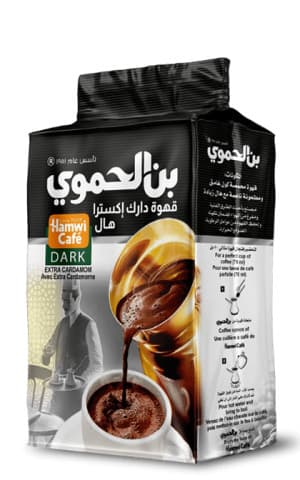 HAMWİ CAFE DARK WITH  EXTRA CARDAMOM 180 G