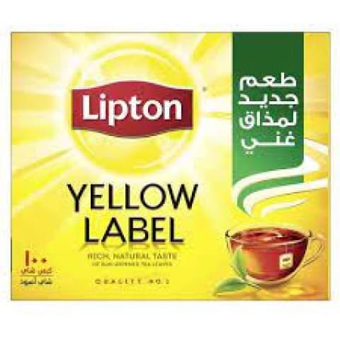 ليبتون شاي عربي عدد 100 مستورد