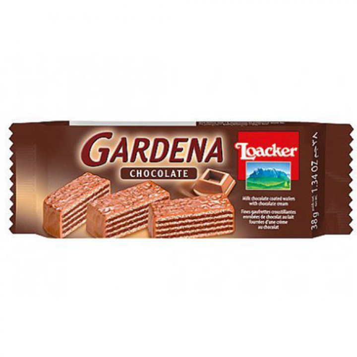 LOACKER GARDENA CHOCOLATE 38 G
