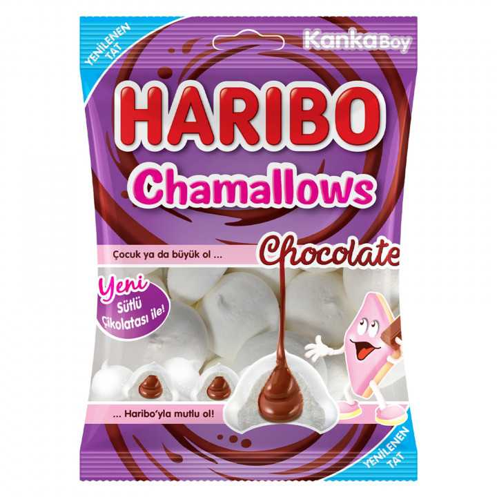 HARIBO CHAMALLOWS CHOCOLATE 62 G
