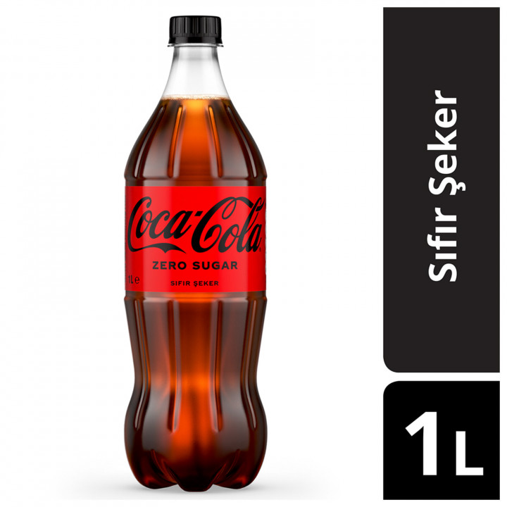 كوكا كولا بدون سكر 1 لتر