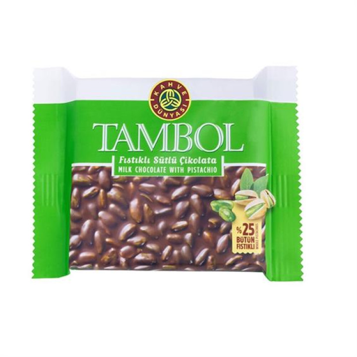 دنيا القهوة تامبول شوكولا باللوز 77 غرام